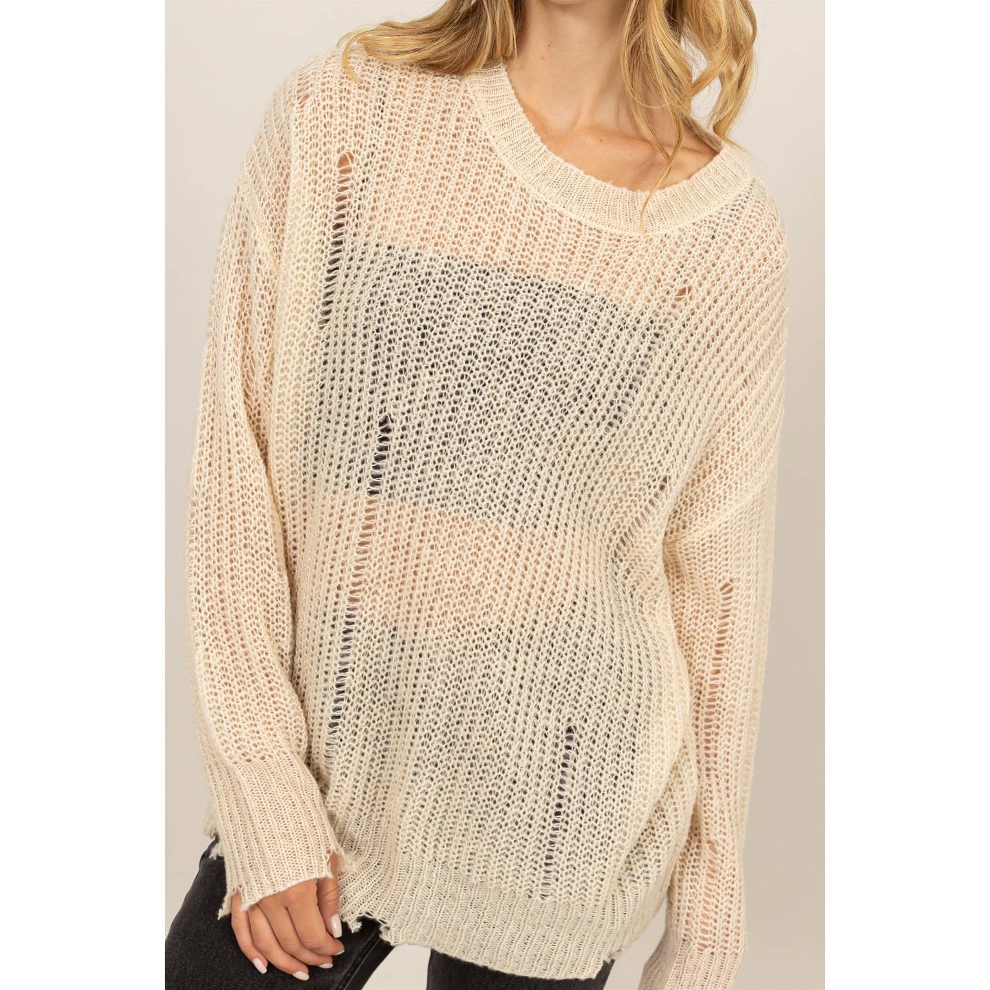 The Rose Mist Knit
