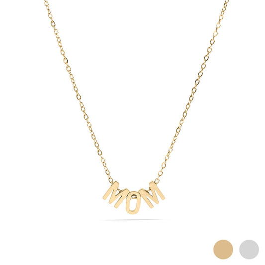 18K Gold PVD Stainless Steel Mom Necklace