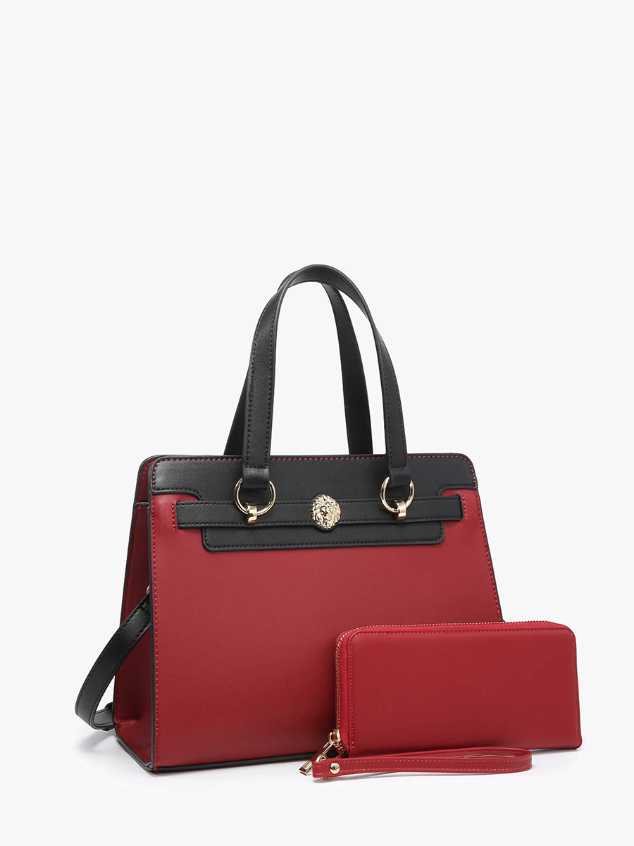 The Blushed Amethyst Satchel