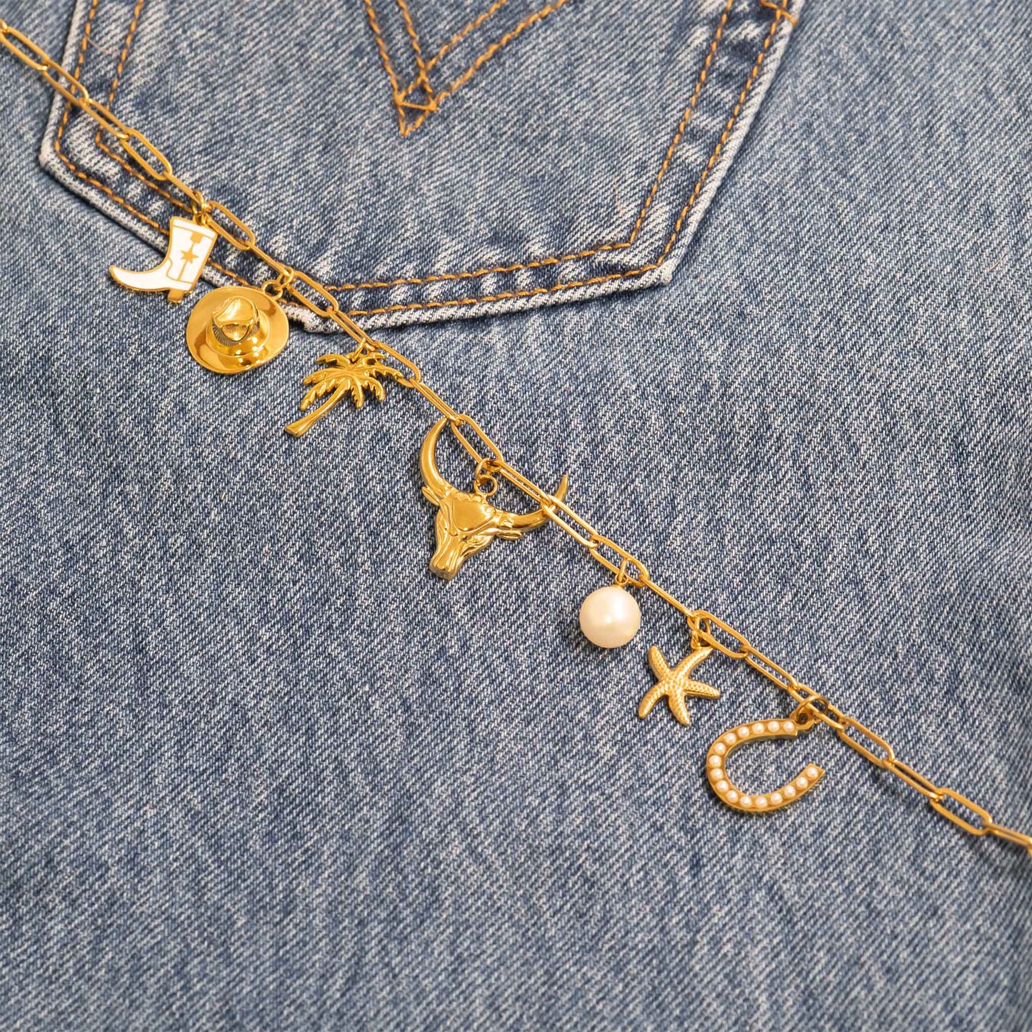 8mm Glass Pearl Charms