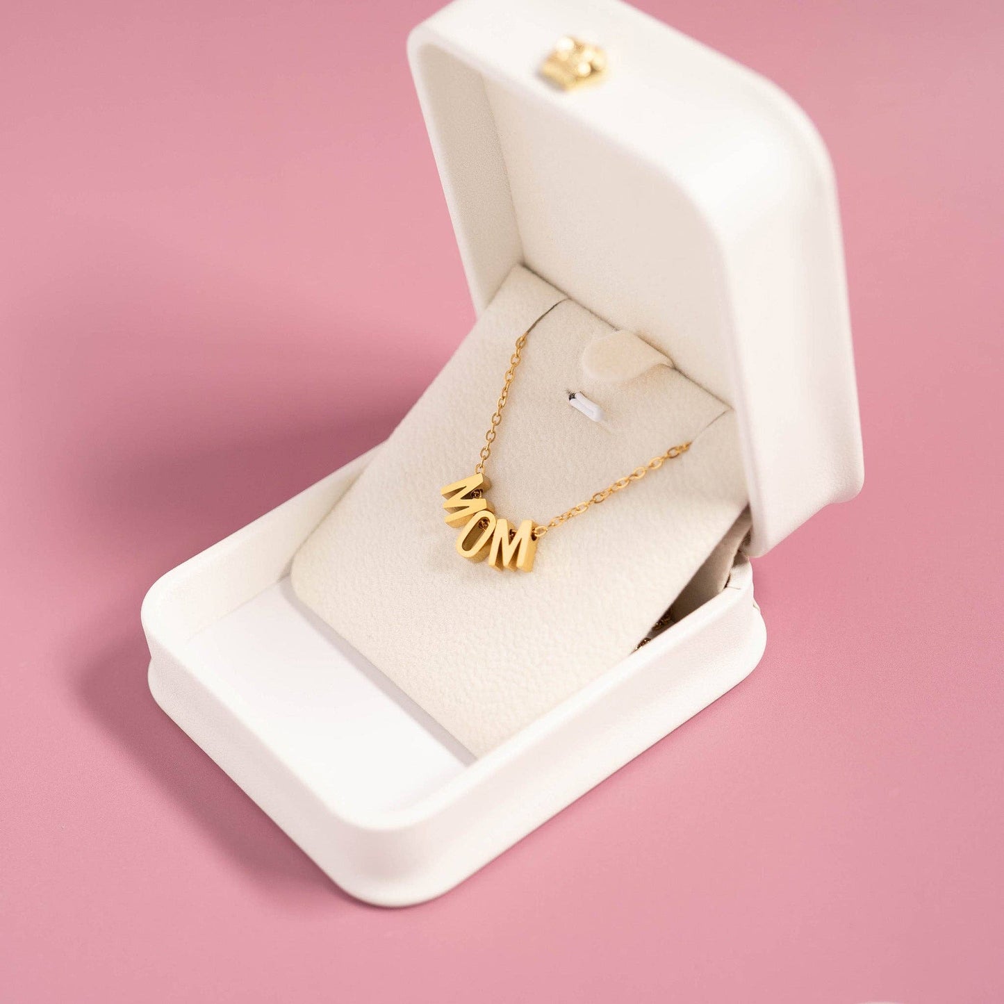 18K Gold PVD Stainless Steel Mom Necklace