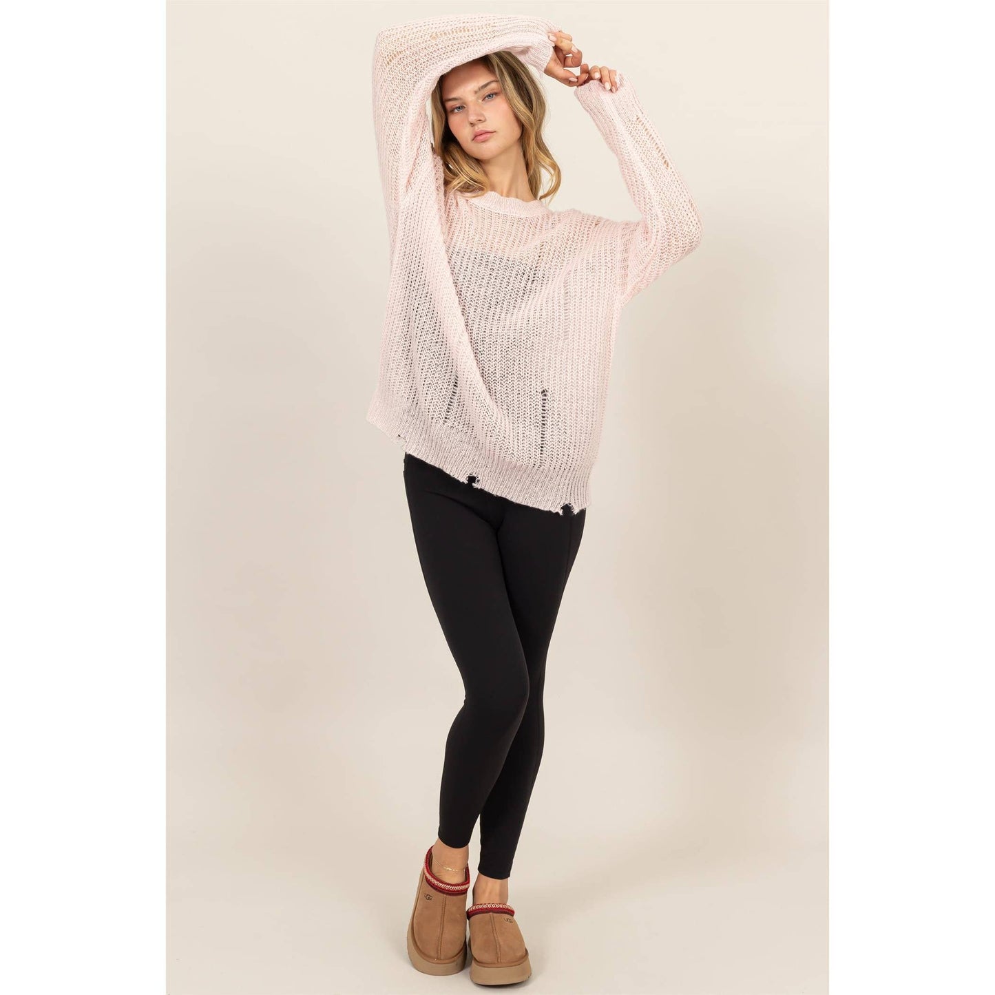 The Rose Mist Knit