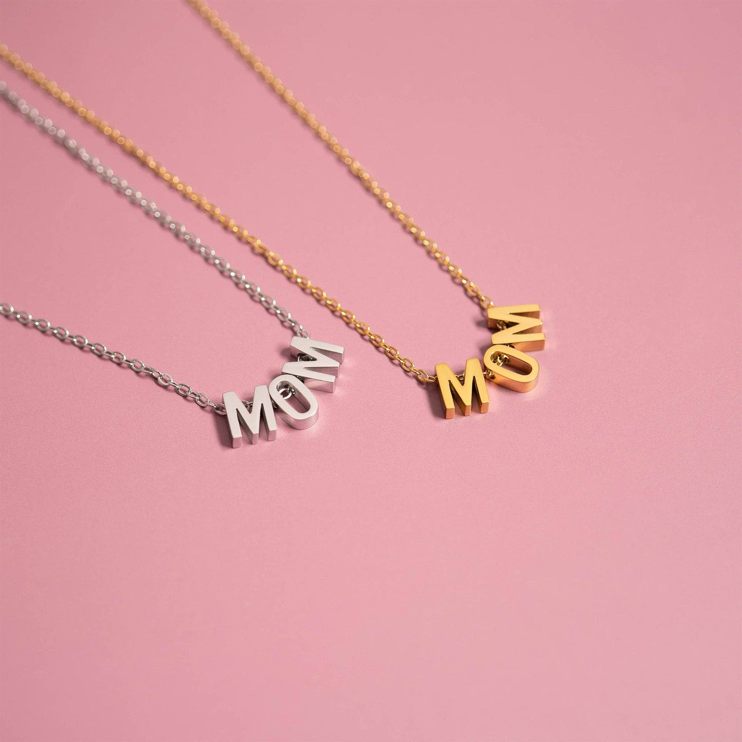 18K Gold PVD Stainless Steel Mom Necklace