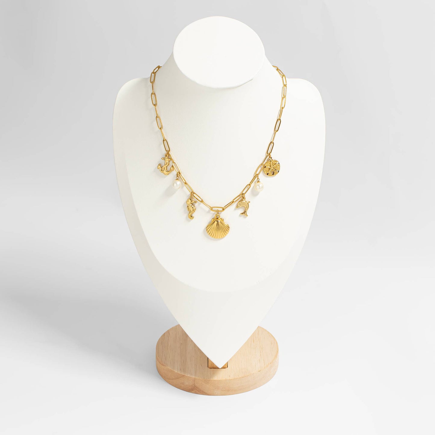 8mm Glass Pearl Charms