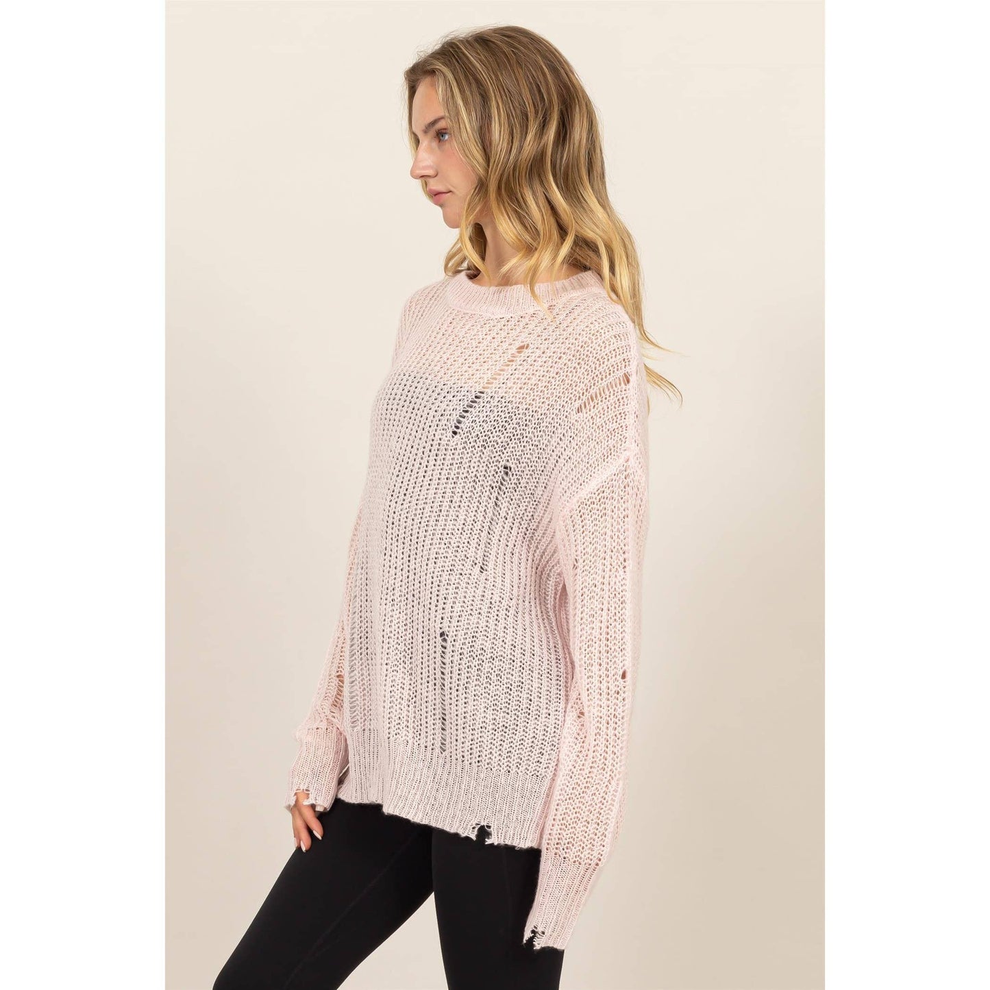 The Rose Mist Knit