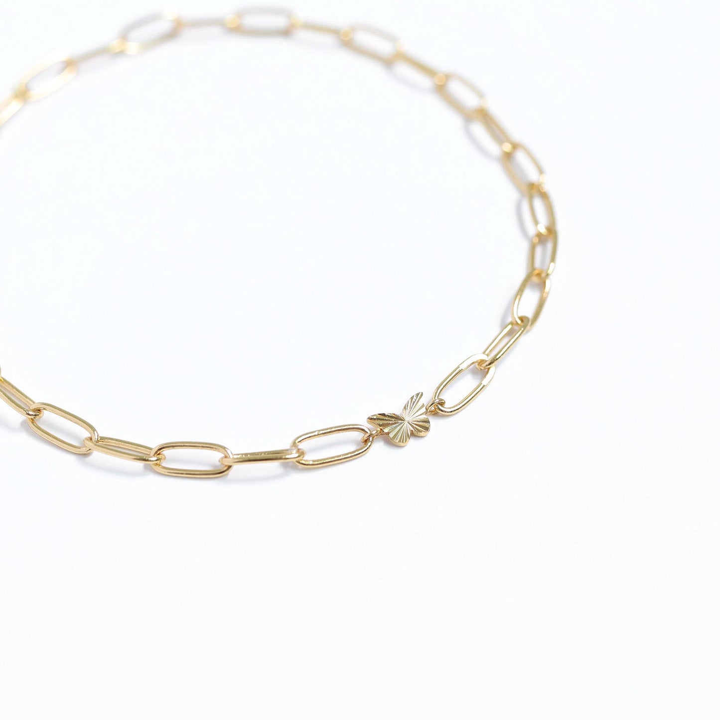 925 Sterling Silver Sunburst Butterfly Charm Connector