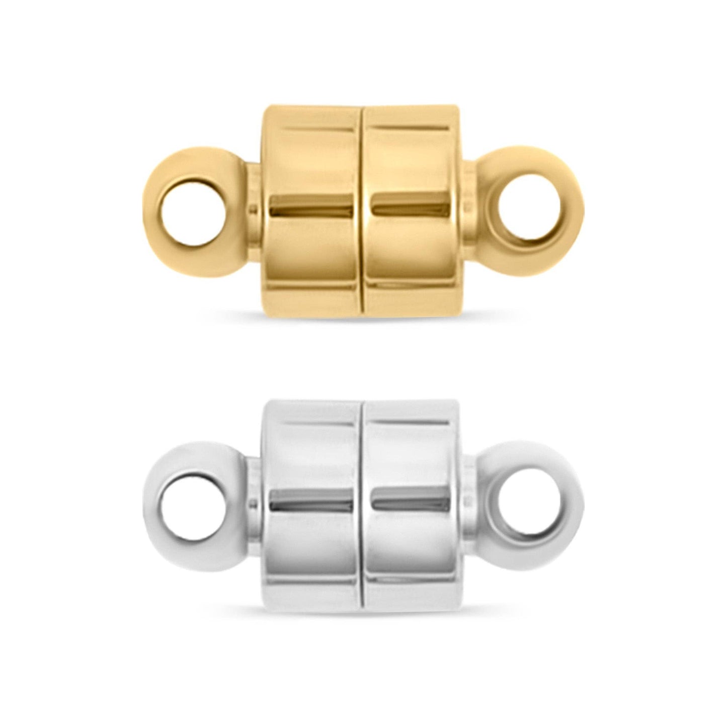 Stainless Steel PVD Circle Magnetic Clasp