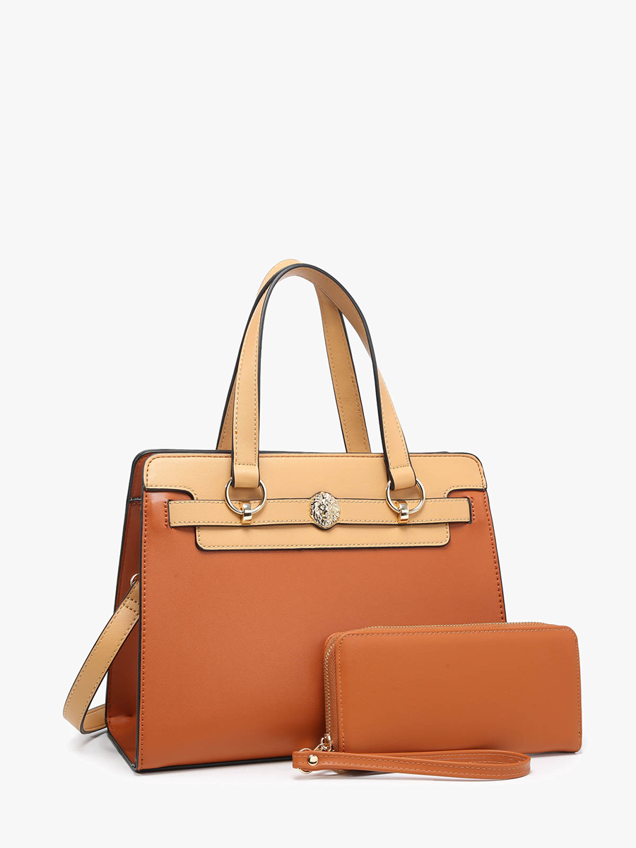 The Blushed Amethyst Satchel
