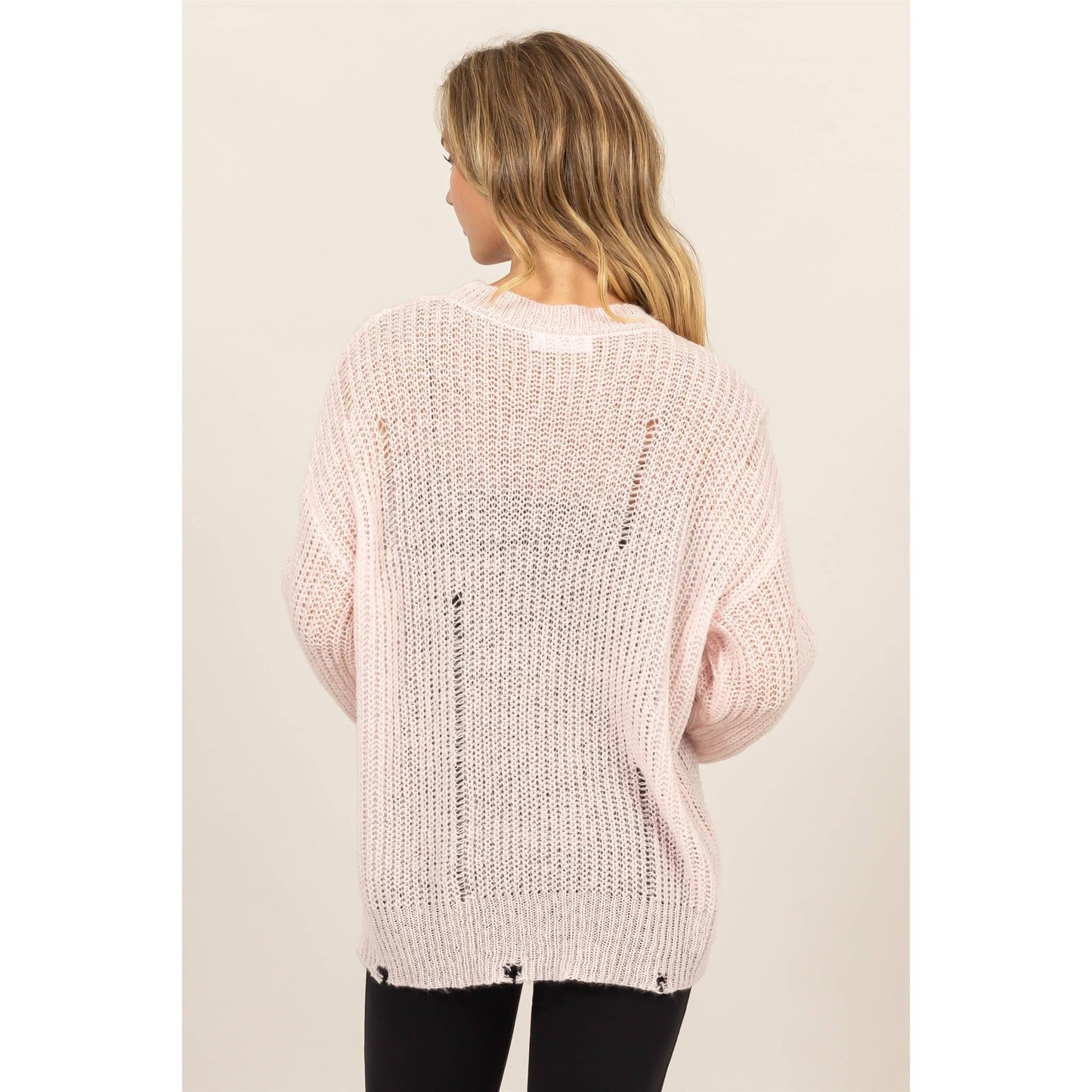 The Rose Mist Knit
