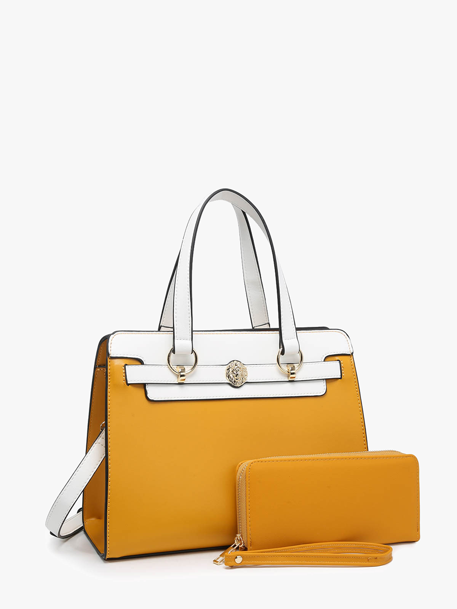 The Blushed Amethyst Satchel