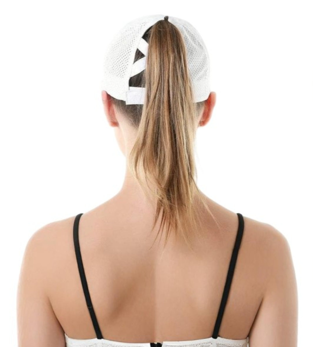 Criss Cross Ponytail Dry-fit Cap