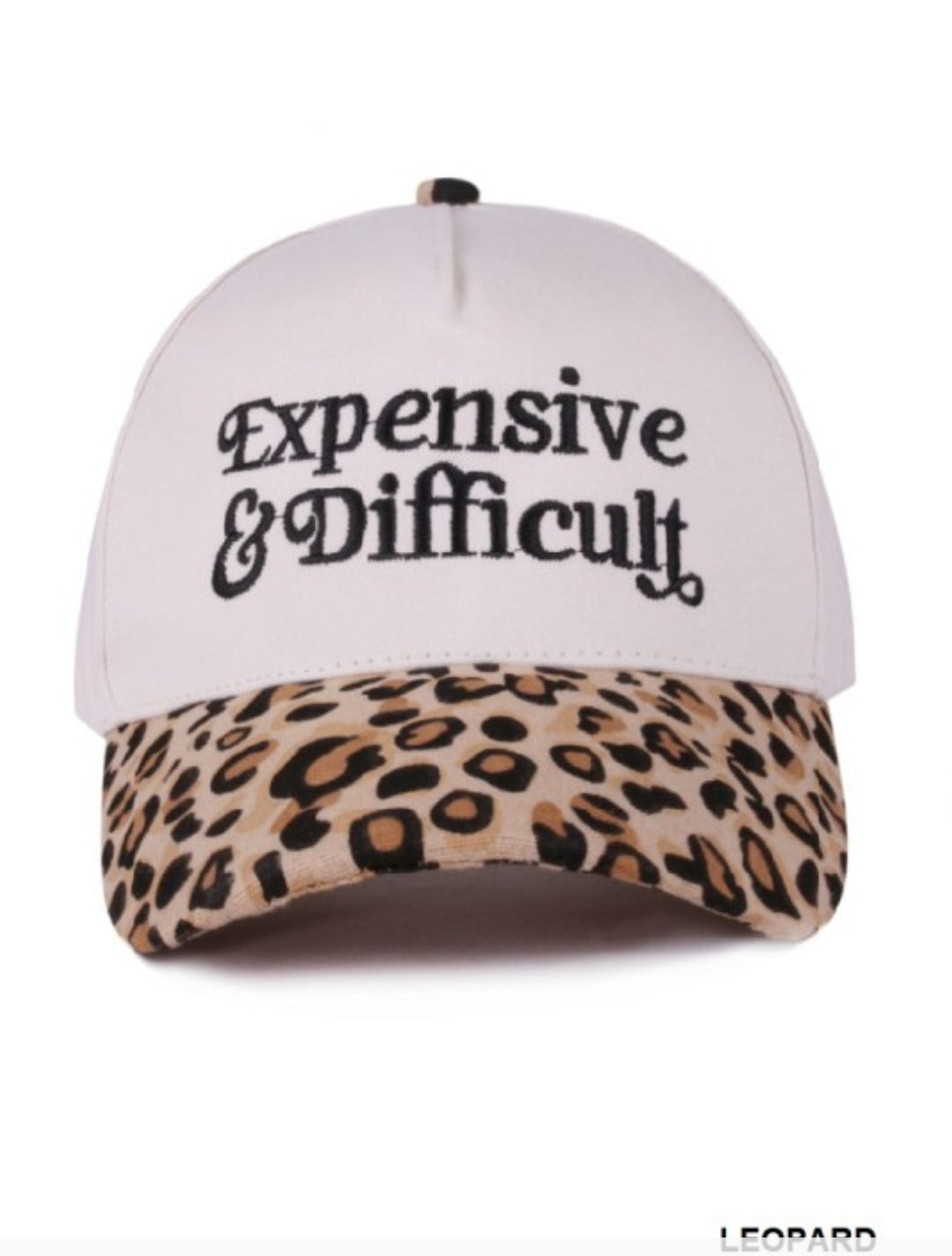 Expensive & Difficult Two Tone Canvas Cotton Cap