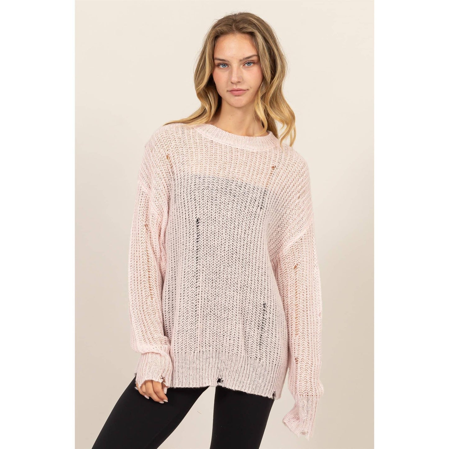 The Rose Mist Knit